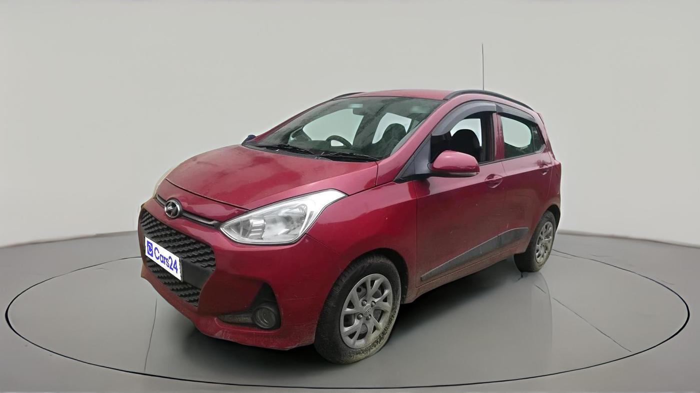 2019 Hyundai Grand i10 SPORTZ 1.2 KAPPA VTVT, Petrol, Manual, 61,365 km, exterior
