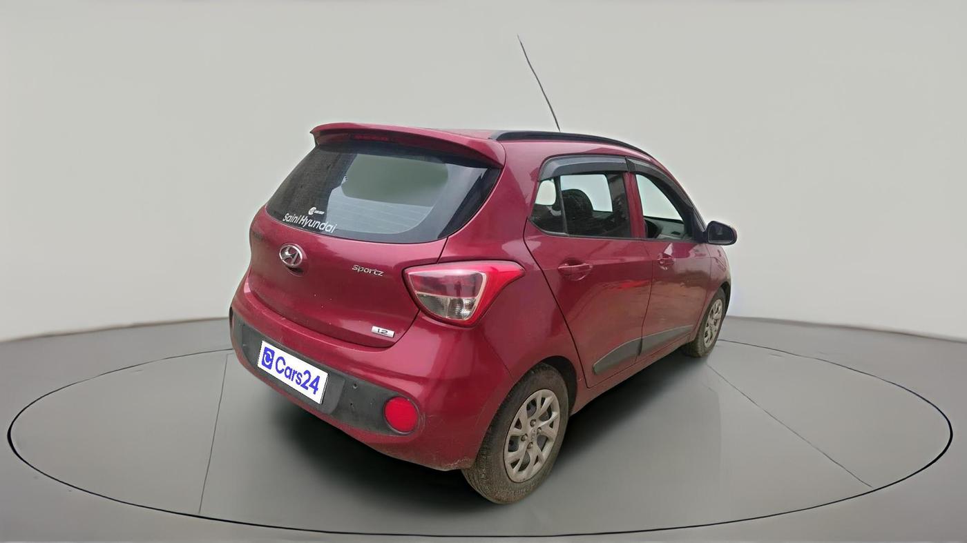 2019 Hyundai Grand i10 SPORTZ 1.2 KAPPA VTVT, Petrol, Manual, 61,365 km, exterior