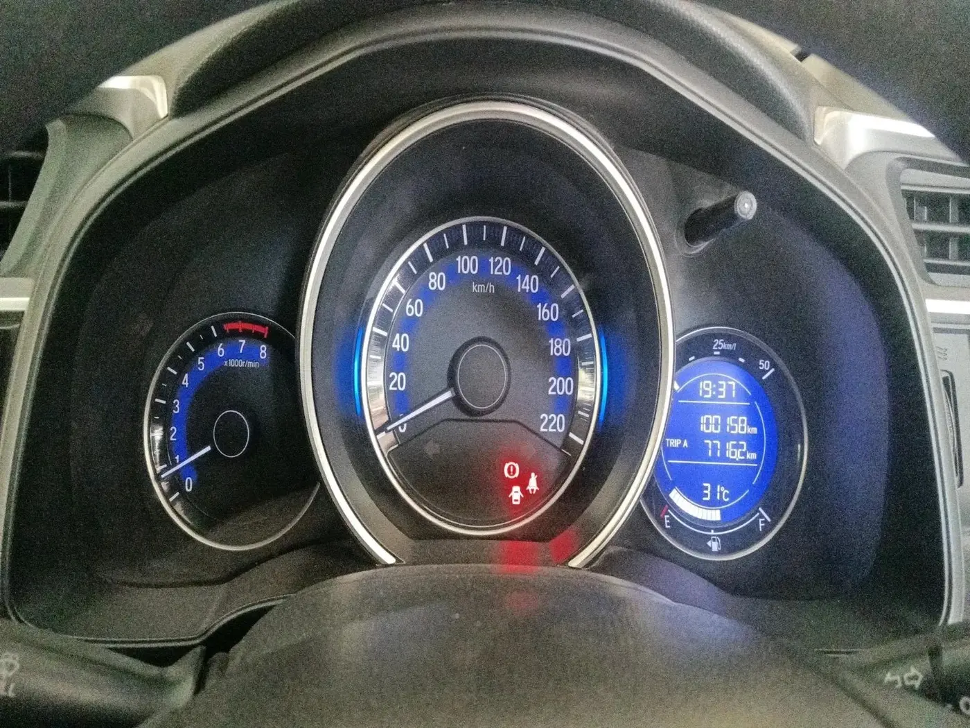 2018 Honda WR-V 1.2L I-VTEC VX MT, Petrol, Manual, 1,00,158 km, interior
