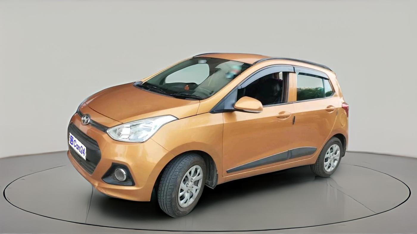 2015 Hyundai Grand i10 SPORTZ 1.2 KAPPA VTVT, Petrol, Manual, 77,200 km, exterior
