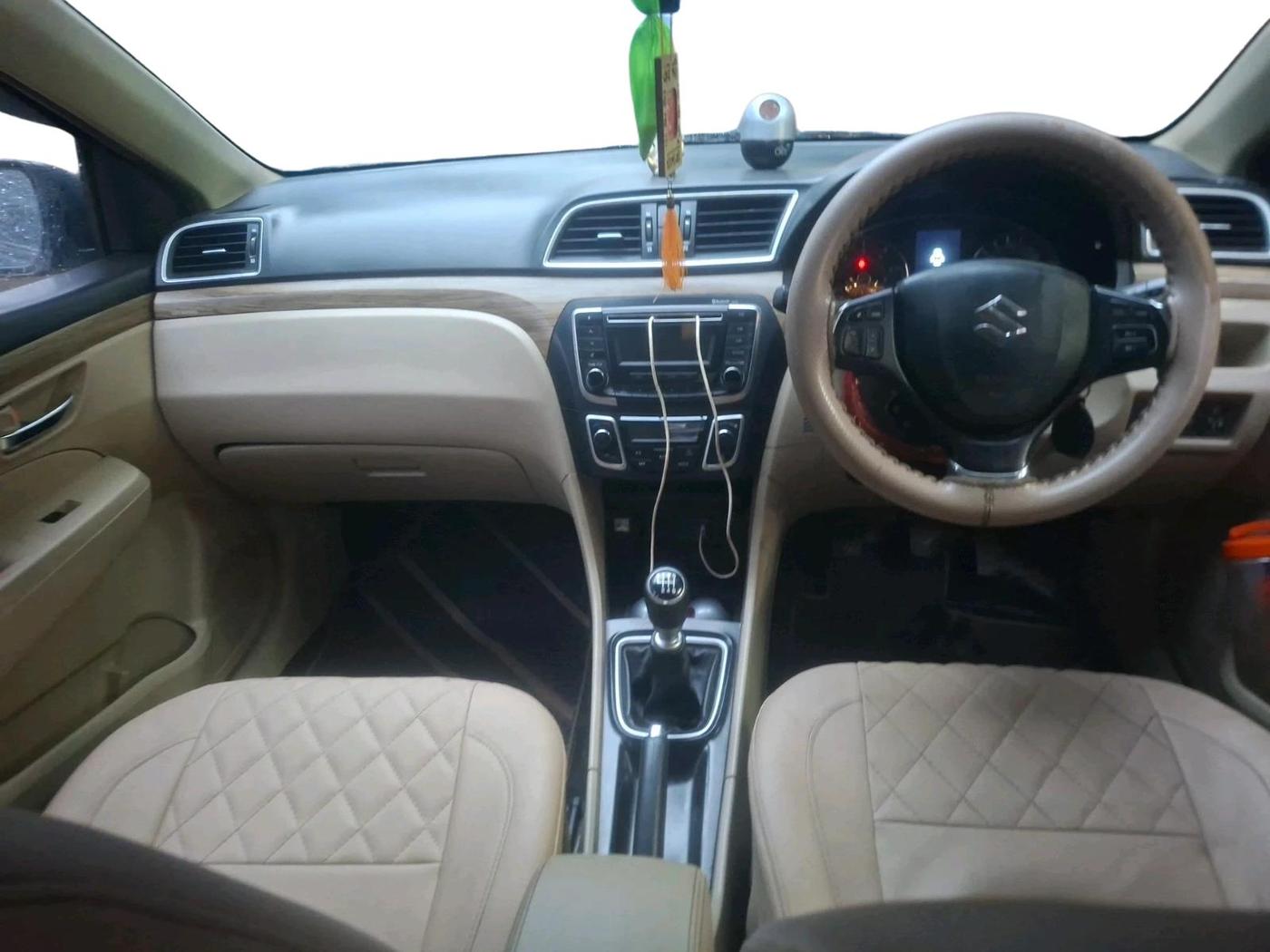 2019 Maruti Ciaz DELTA DIESEL 1.5, Diesel, Manual, 75,957 km, interior