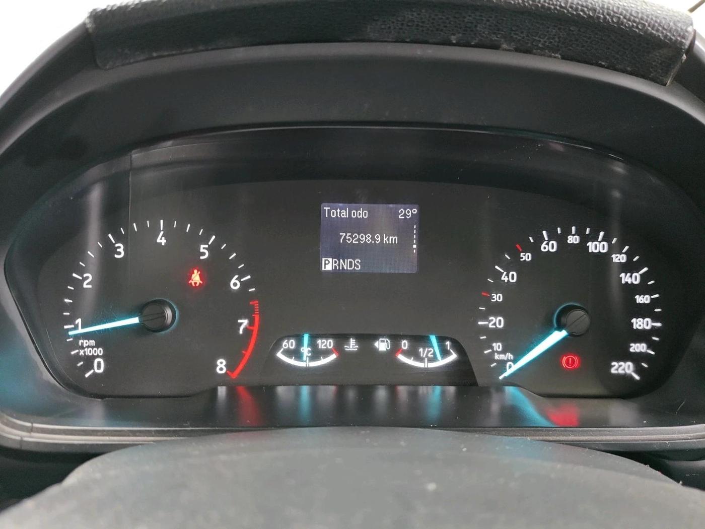 2018 Ford Ecosport TITANIUM + 1.5L PETROL AT, Petrol, Automatic, 75,298 km, interior