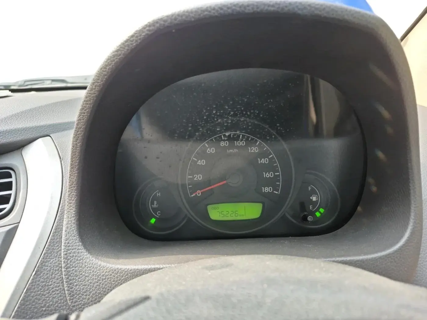 2012 Hyundai Eon ERA +, Petrol, Manual, 75,226 km, interior