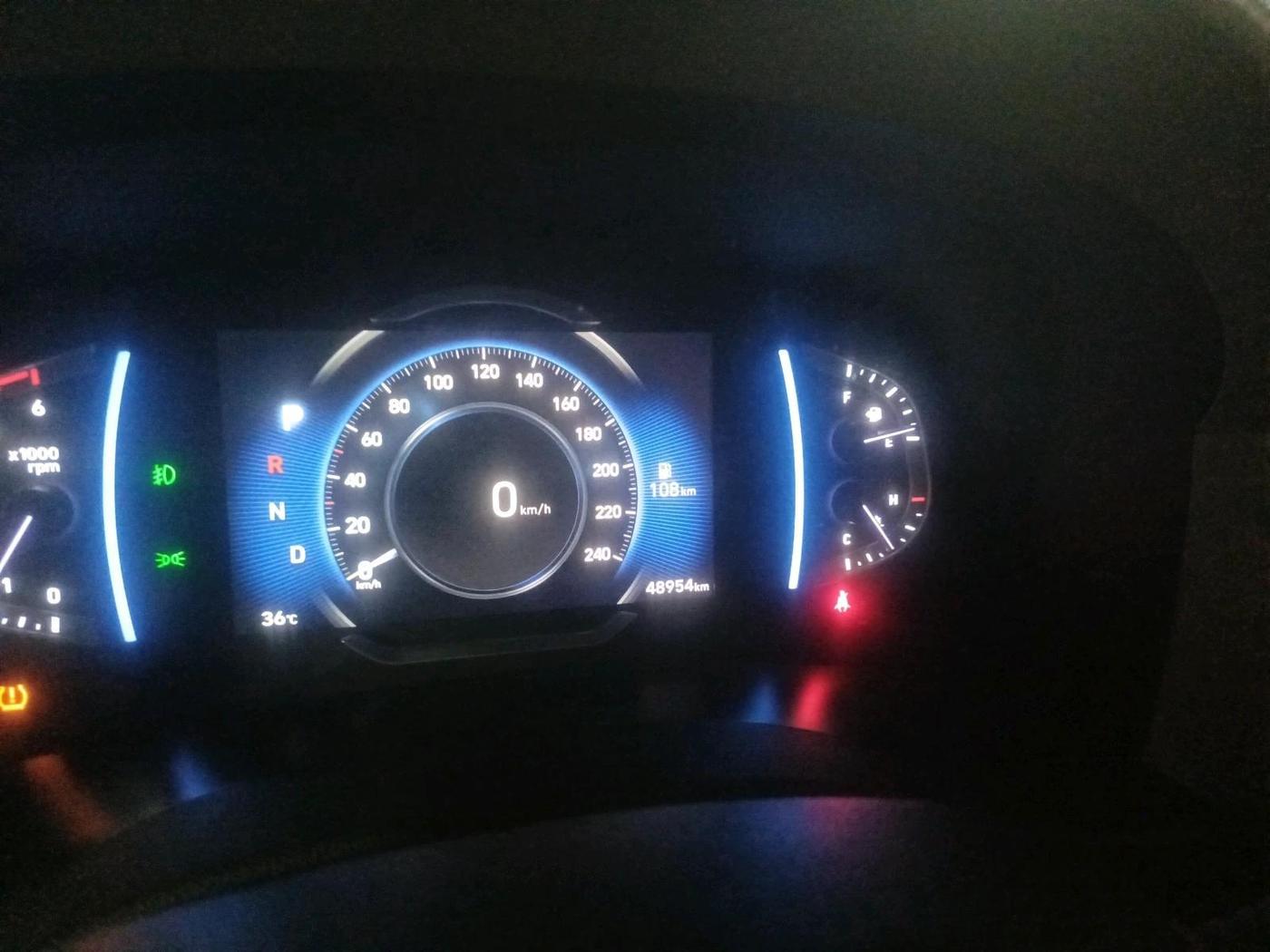 2021 Hyundai Creta SX (O) AT 1.5 DIESEL, Diesel, Automatic, 48,954 km, interior