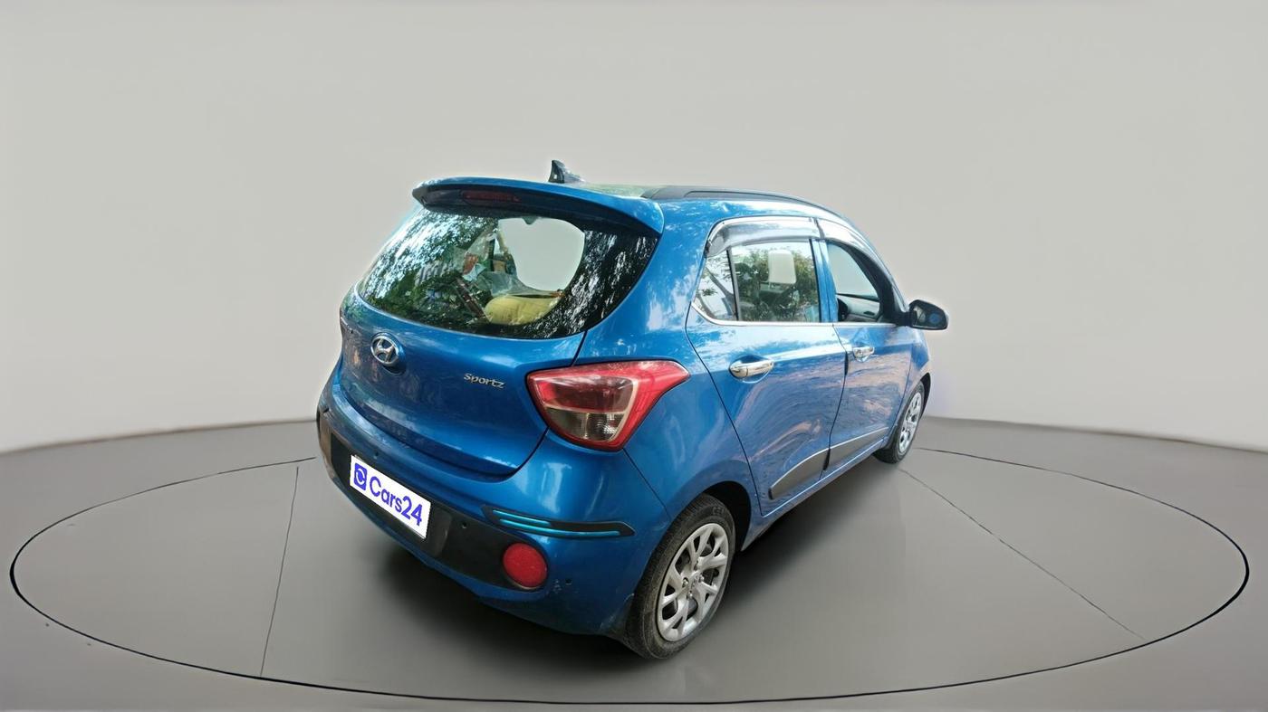 2018 Hyundai Grand i10 SPORTZ 1.2 KAPPA VTVT, Petrol, Manual, 53,369 km, exterior