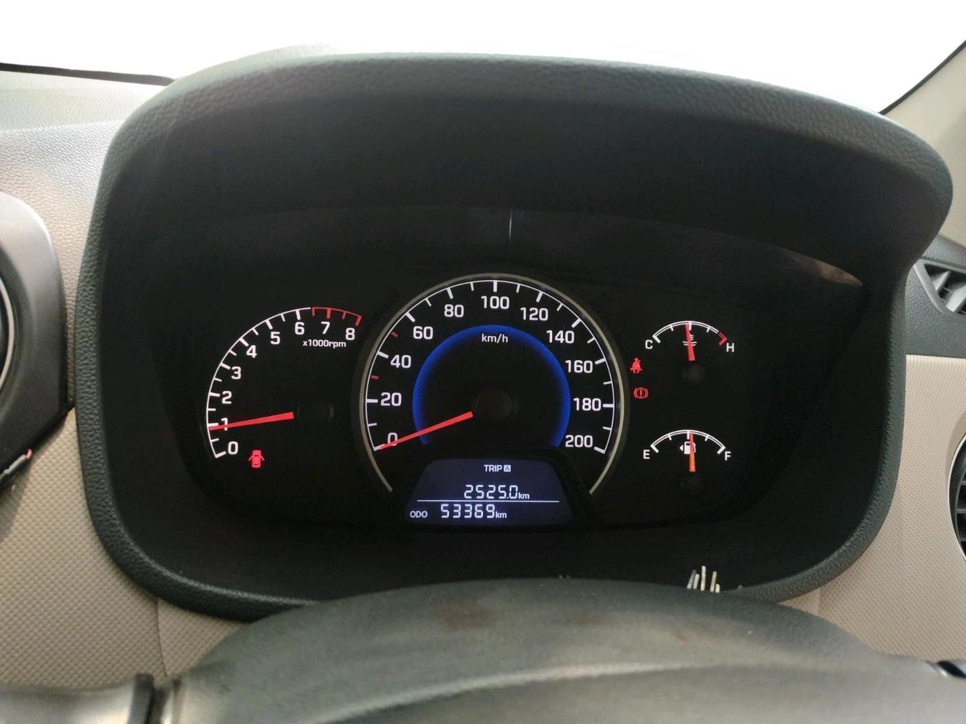 2018 Hyundai Grand i10 SPORTZ 1.2 KAPPA VTVT, Petrol, Manual, 53,369 km, interior