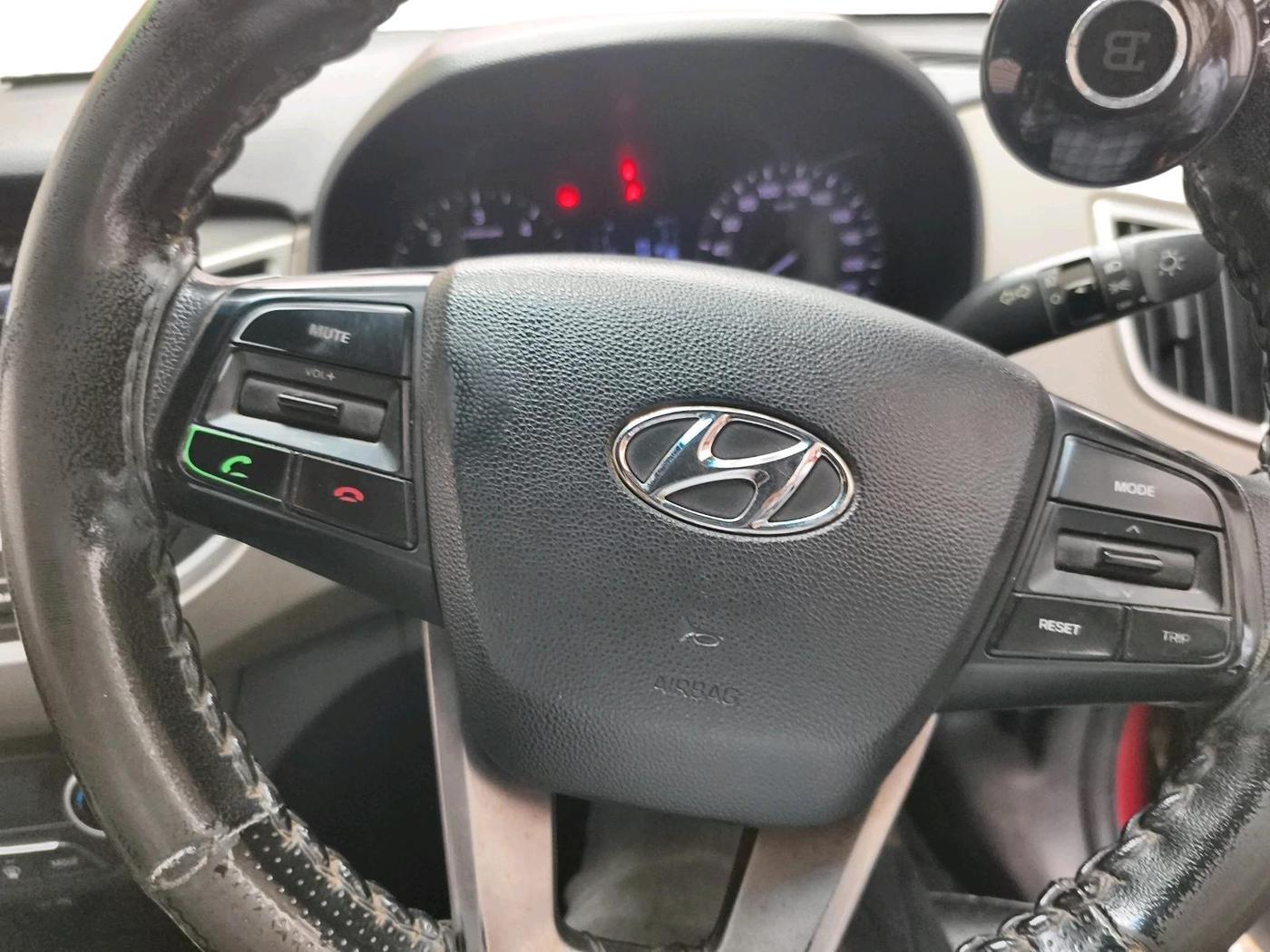 2016 Hyundai Creta SX PLUS 1.6 DIESEL, Diesel, Manual, 1,55,500 km, interior
