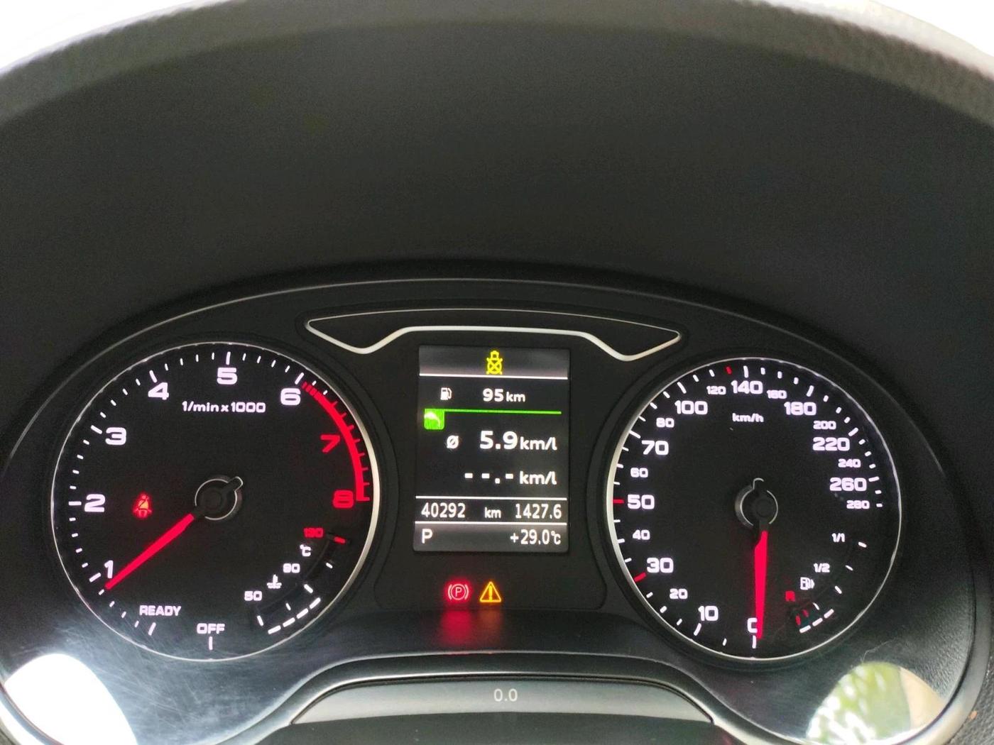 2016 Audi A3 40 TFSI PREMIUM, Petrol, Automatic, 40,292 km, interior
