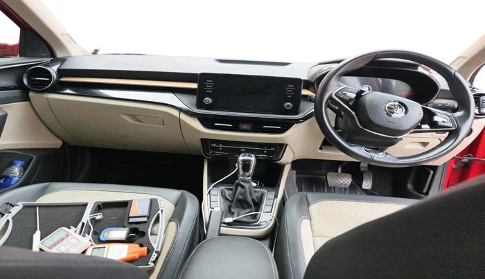 2023 Skoda SLAVIA STYLE 1.5L TSI DSG, Petrol, Automatic, 19,757 km, interior