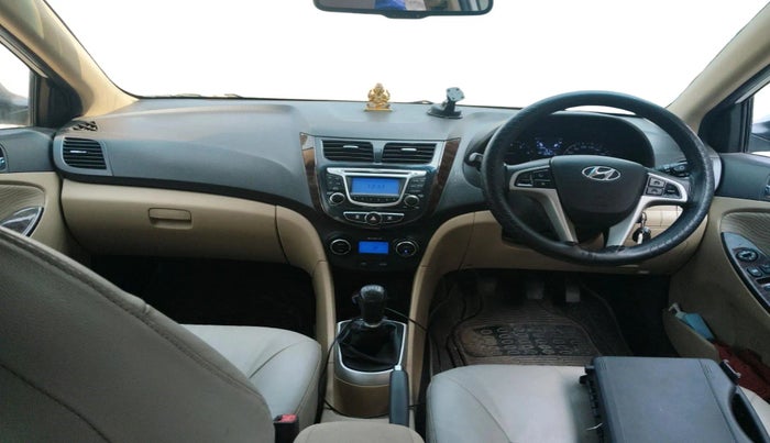 2013 Hyundai Verna FLUIDIC 1.6 VTVT EX, Petrol, Manual, 60,511 km, interior