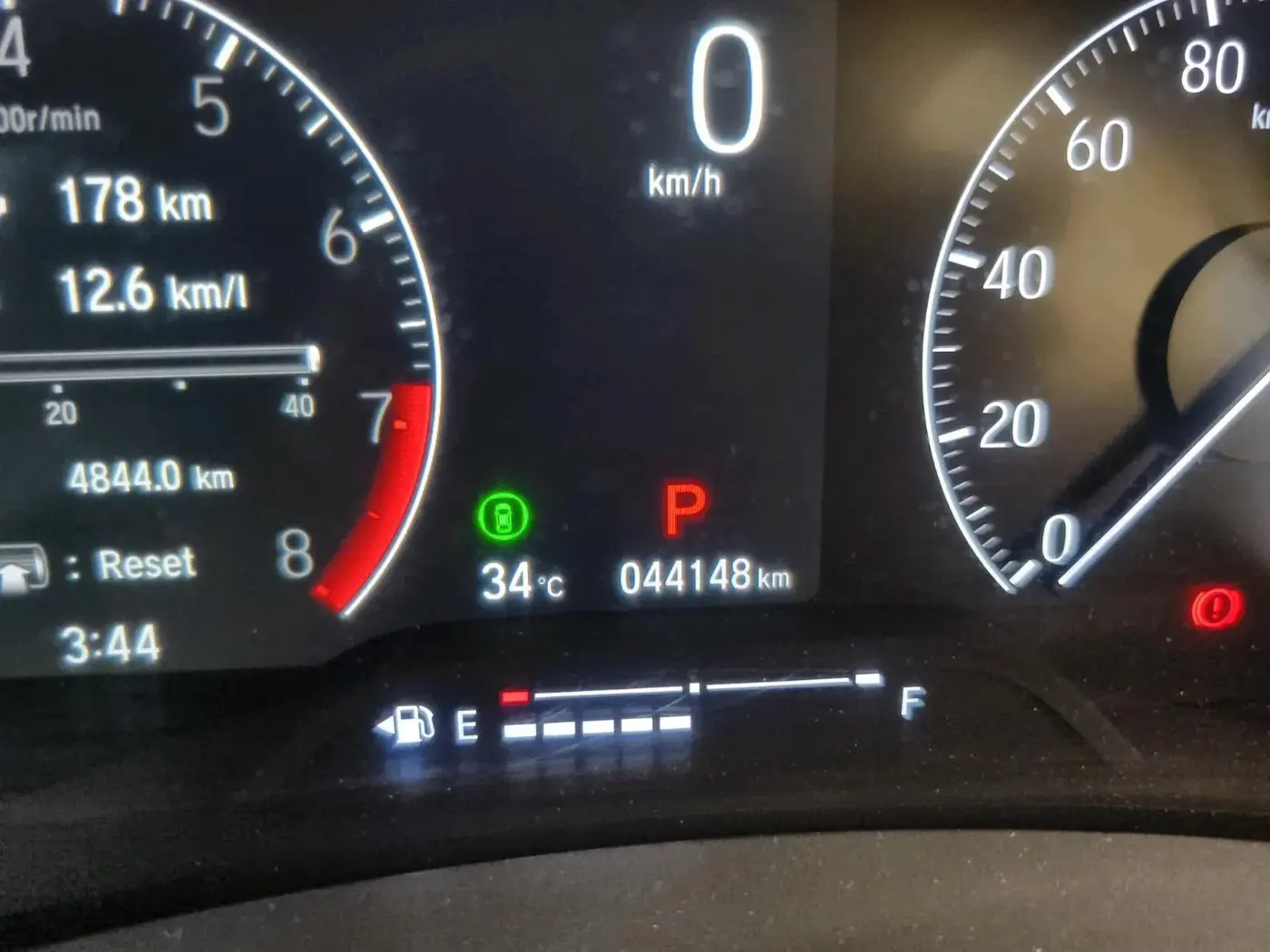 2023 Honda ELEVATE ZX CVT, Petrol, Automatic, 44,148 km, interior