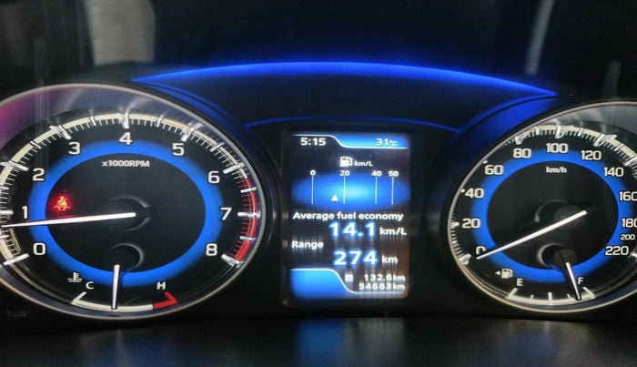 2021 Maruti Baleno ZETA PETROL 1.2, Petrol, Manual, 54,663 km, interior