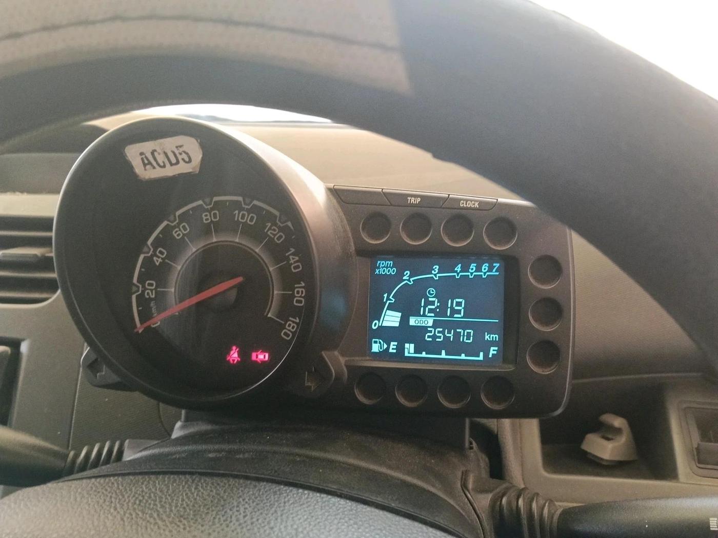 2011 Chevrolet Beat LS PETROL, Petrol, Manual, 25,470 km, interior