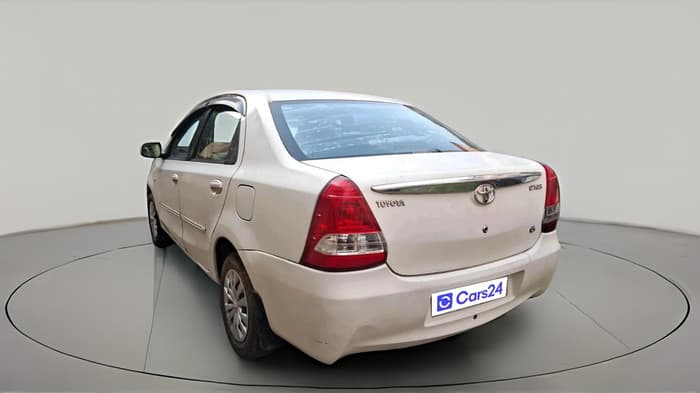 2012 Toyota Etios G, Petrol, Manual, 51,013 km, exterior
