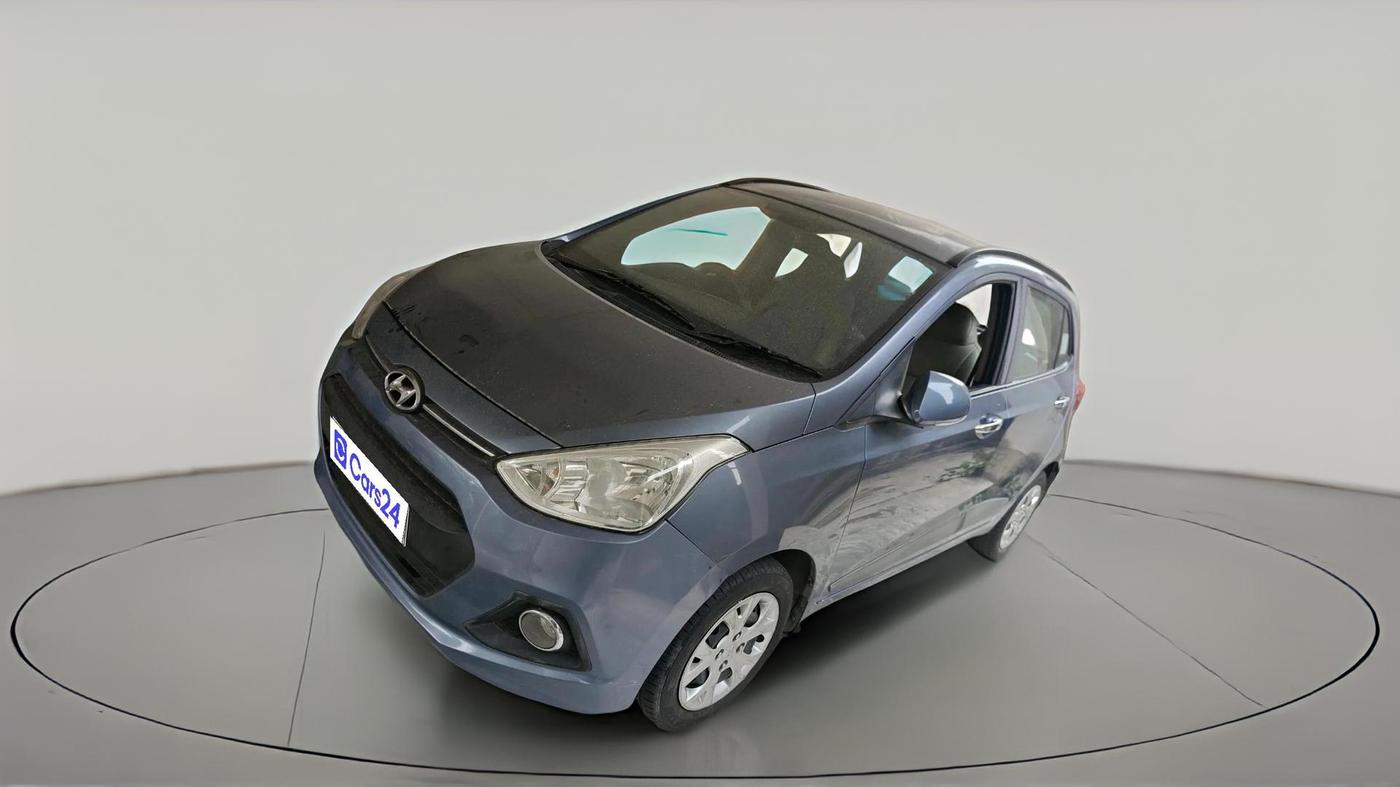 2014 Hyundai Grand i10 SPORTZ 1.2 KAPPA VTVT, Petrol, Manual, 21,108 km, exterior