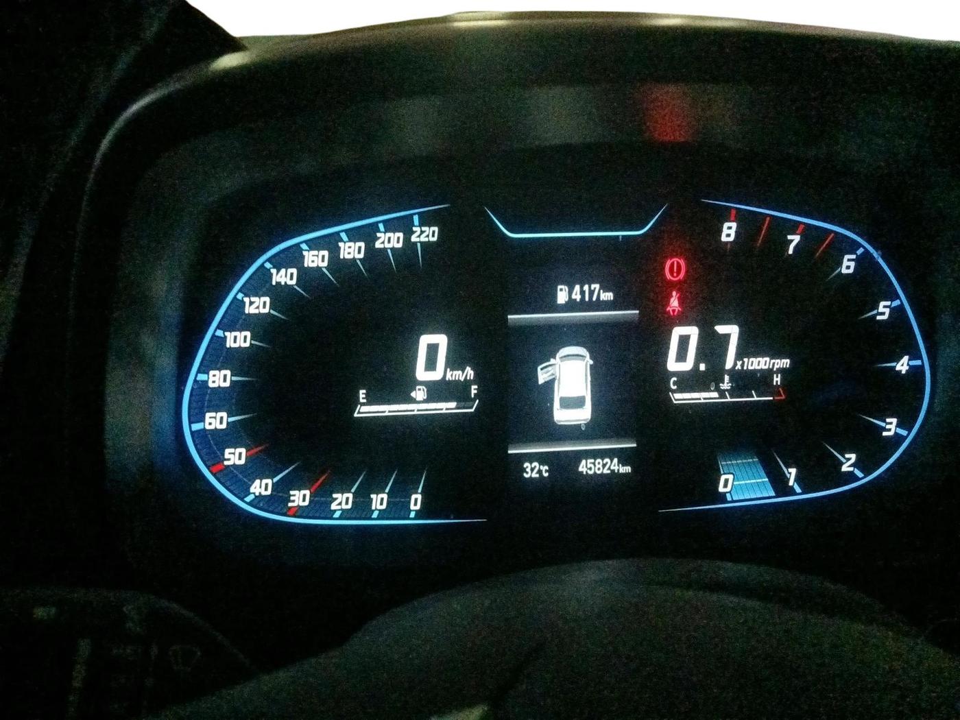 2024 Hyundai NEW I20 ASTA 1.2 MT, Petrol, Manual, 45,824 km, interior