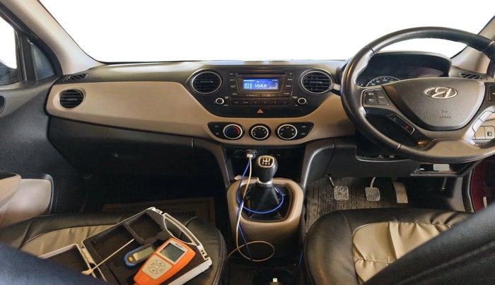 2015 Hyundai Grand i10 ASTA (O) 1.2 KAPPA VTVT, Petrol, Manual, 85,174 km, interior