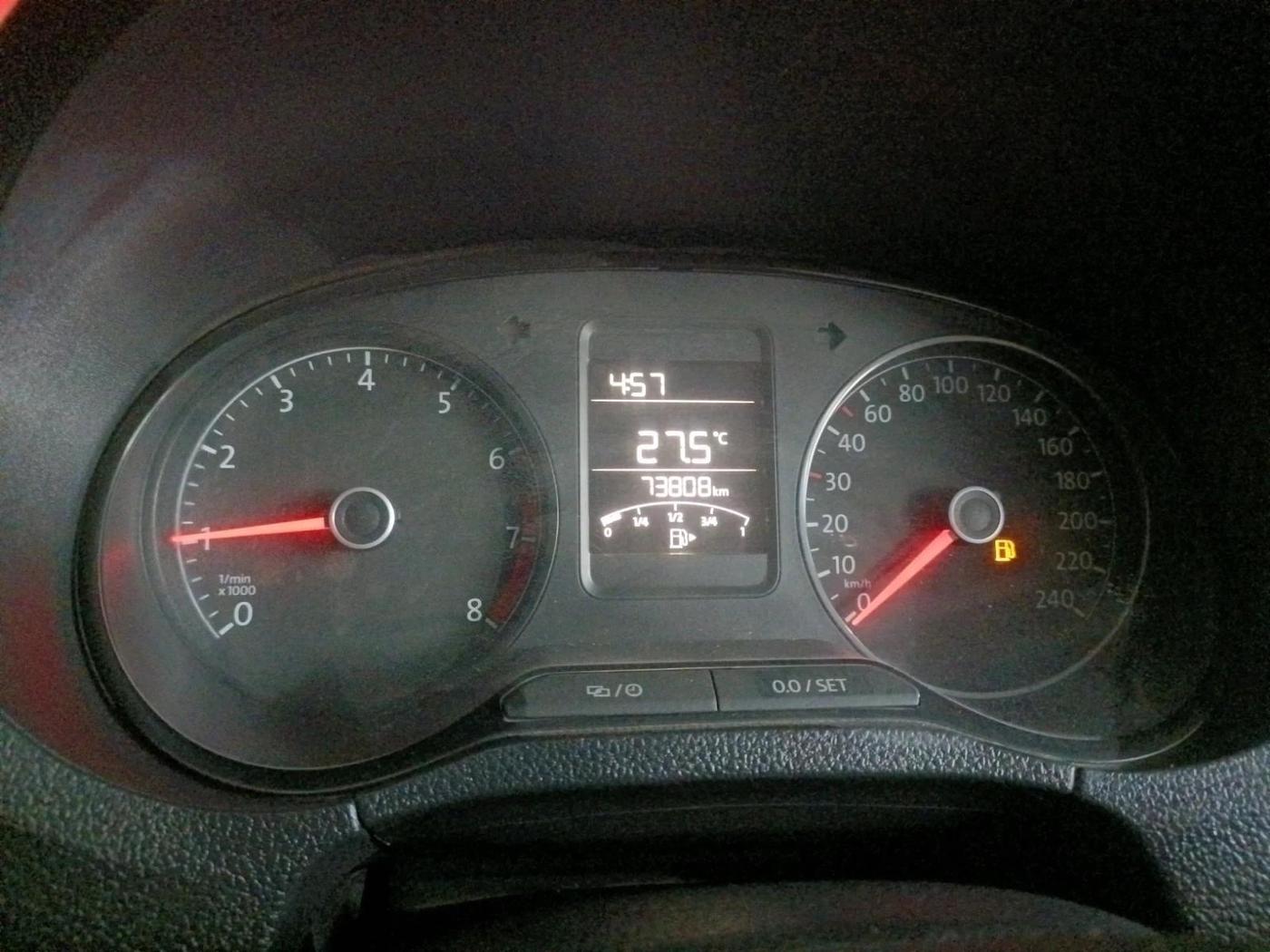 2019 Volkswagen Polo TRENDLINE 1.0L, Petrol, Manual, 73,808 km, interior