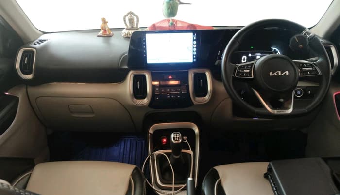 2023 KIA SONET HTX 1.0 IMT, Petrol, Manual, 27,909 km, interior