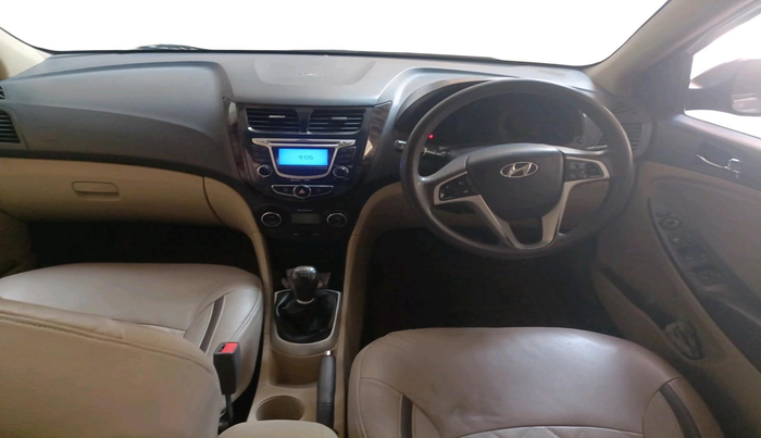 2012 Hyundai Verna FLUIDIC 1.6 CRDI SX, Diesel, Manual, 40,000 km, interior