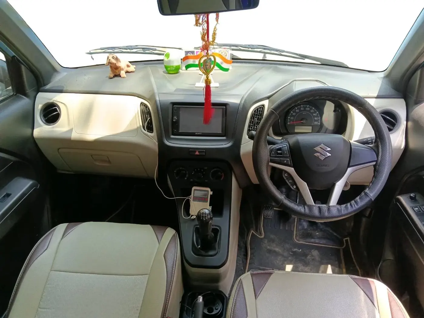 2019 Maruti New Wagon-R VXI 1.2, Petrol, Manual, 12,894 km, interior