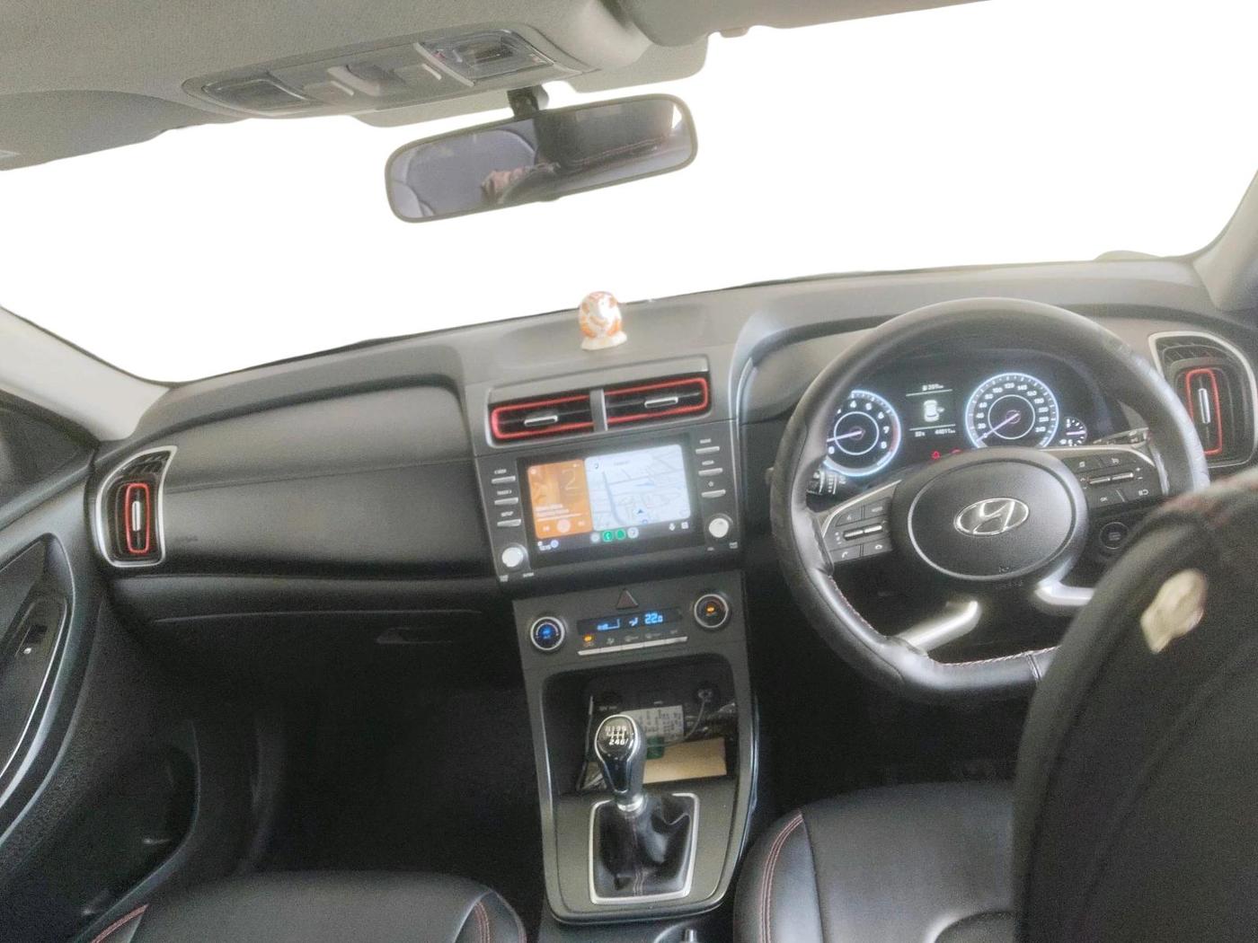 2023 Hyundai Creta S PLUS KNIGHT 1.5 PETROL, Petrol, Manual, 44,012 km, interior