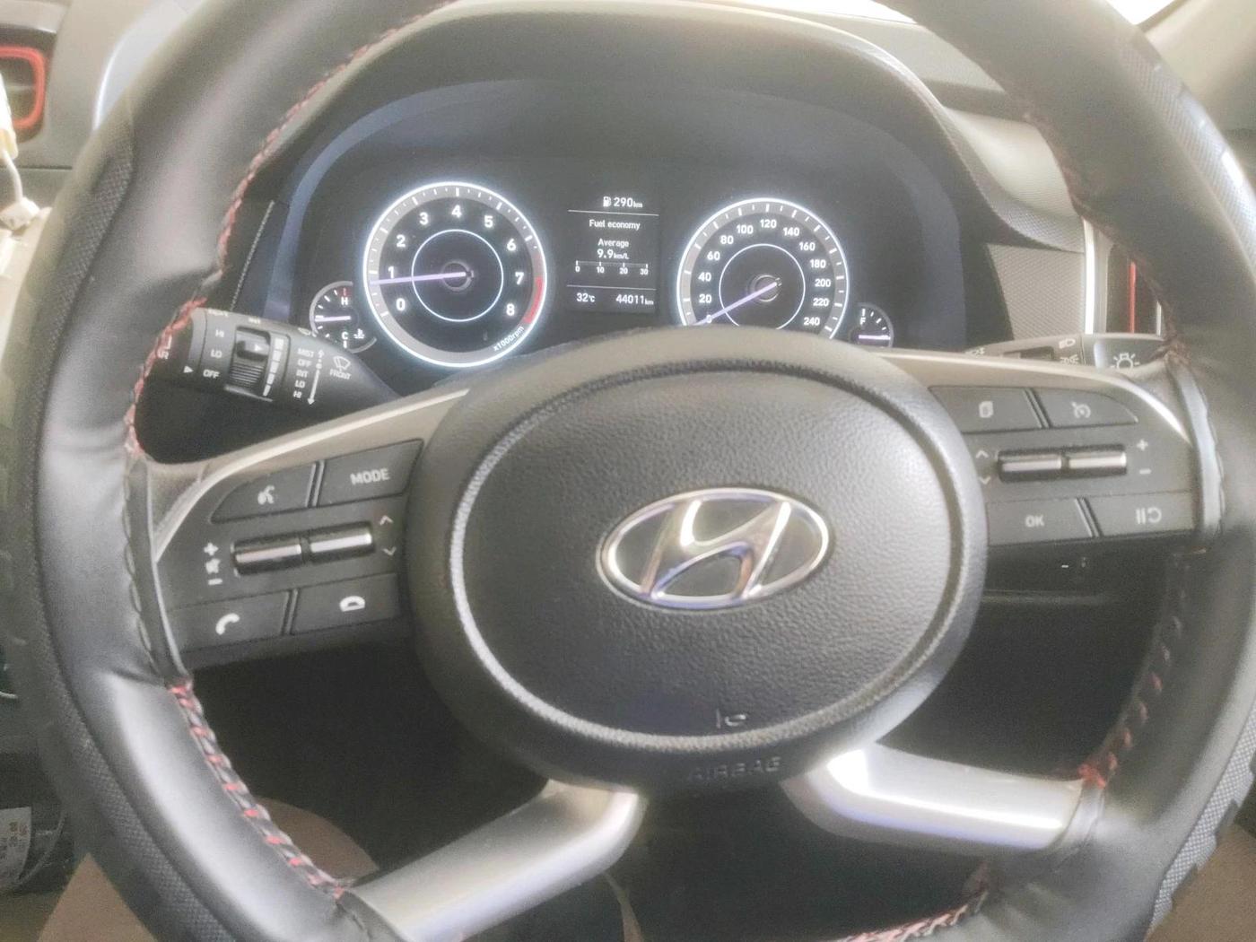 2023 Hyundai Creta S PLUS KNIGHT 1.5 PETROL, Petrol, Manual, 44,012 km, interior