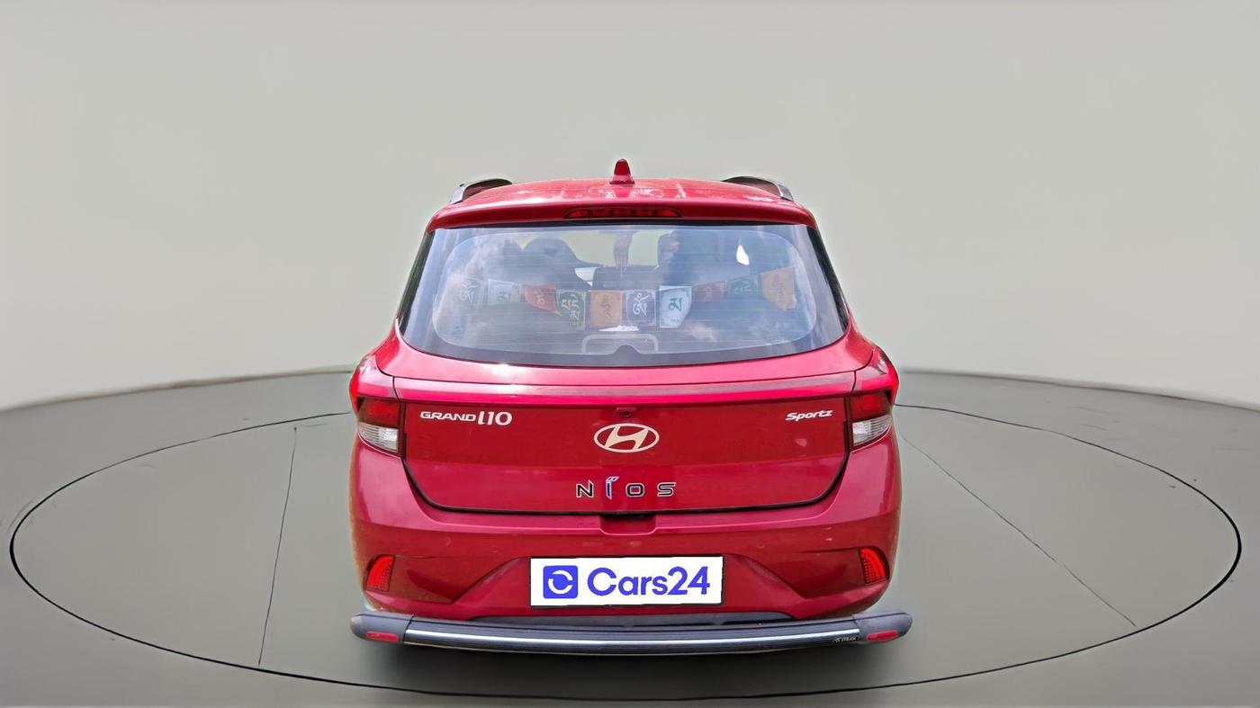 2023 Hyundai GRAND I10 NIOS SPORTZ AMT 1.2 KAPPA VTVT, Petrol, Automatic, 24,462 km, exterior