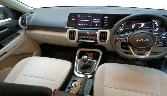 2025 KIA SONET HTK PLUS 1.2 PETROL MT, Petrol, Manual, 4,536 km, interior