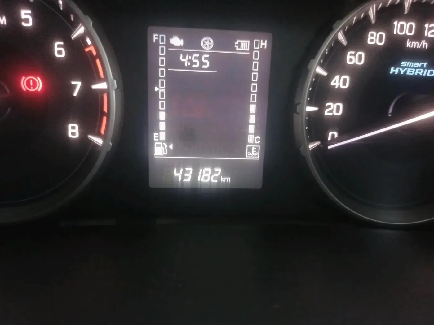 2023 Maruti BREZZA LXI SMART HYBRID, Petrol, Manual, 43,182 km, interior