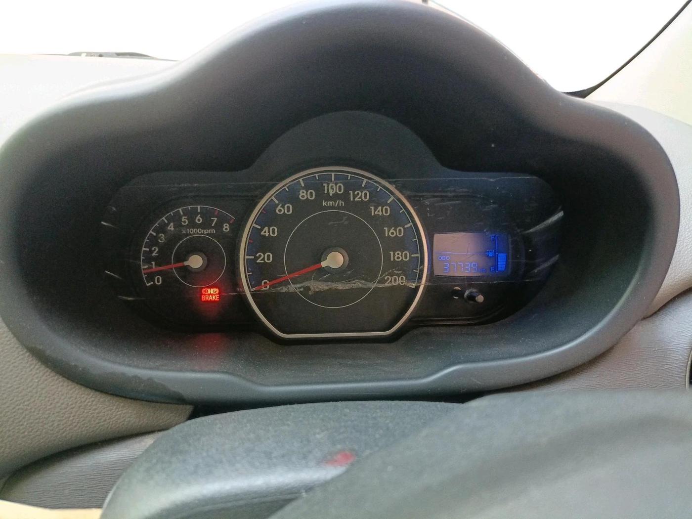 2012 Hyundai i10 MAGNA 1.2, Petrol, Manual, 37,739 km, interior