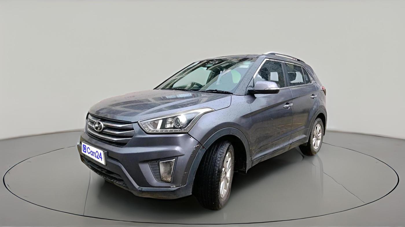 2017 Hyundai Creta SX PLUS 1.6 PETROL, Petrol, Manual, 1,05,339 km, exterior