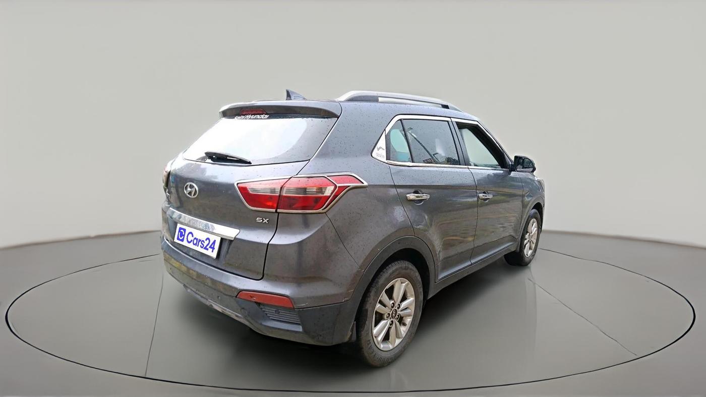 2017 Hyundai Creta SX PLUS 1.6 PETROL, Petrol, Manual, 1,05,339 km, exterior