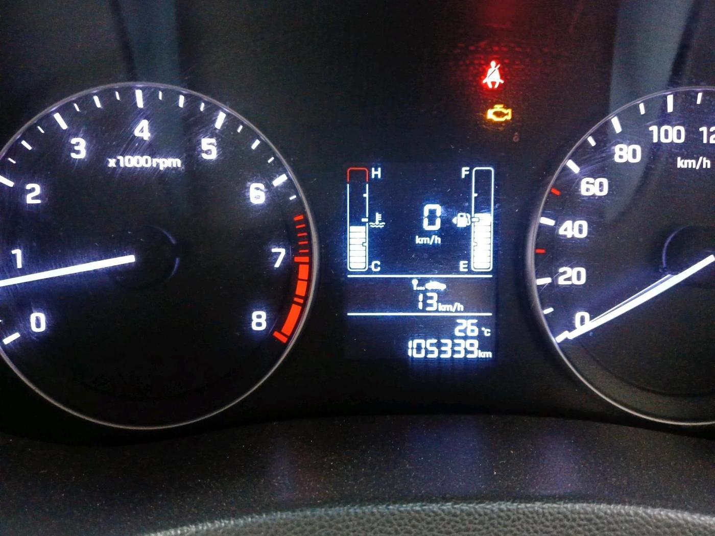 2017 Hyundai Creta SX PLUS 1.6 PETROL, Petrol, Manual, 1,05,339 km, interior