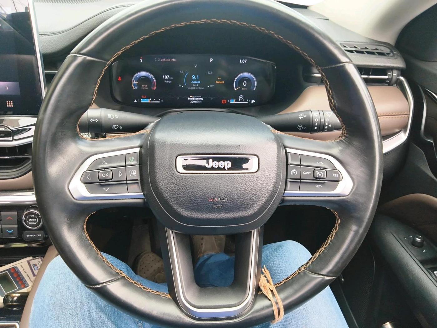 2022 Jeep MERIDIAN LIMITED (O) 4X2 AT, Diesel, Automatic, 32,945 km, interior