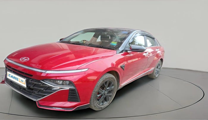 2024 Hyundai Verna SX (O) 1.5 TURBO DCT DUAL TONE, Petrol, Automatic, 5,628 km, exterior