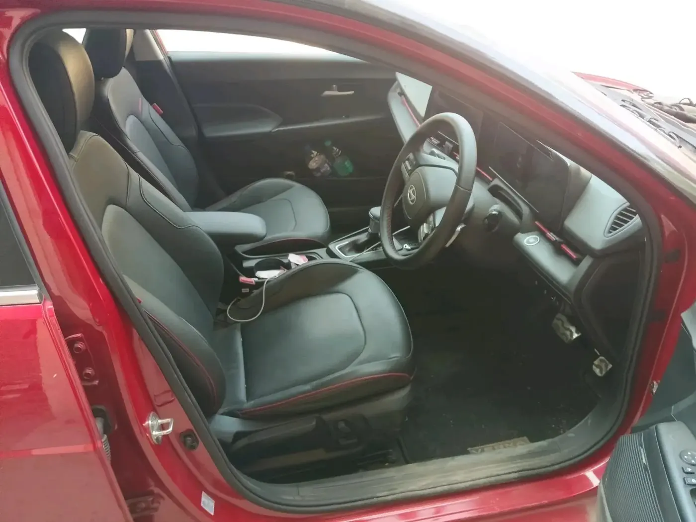 2024 Hyundai Verna SX (O) 1.5 TURBO DCT DUAL TONE, Petrol, Automatic, 7,200 km, interior