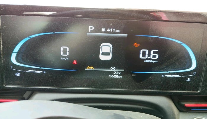 2024 Hyundai Verna SX (O) 1.5 TURBO DCT DUAL TONE, Petrol, Automatic, 5,628 km, interior