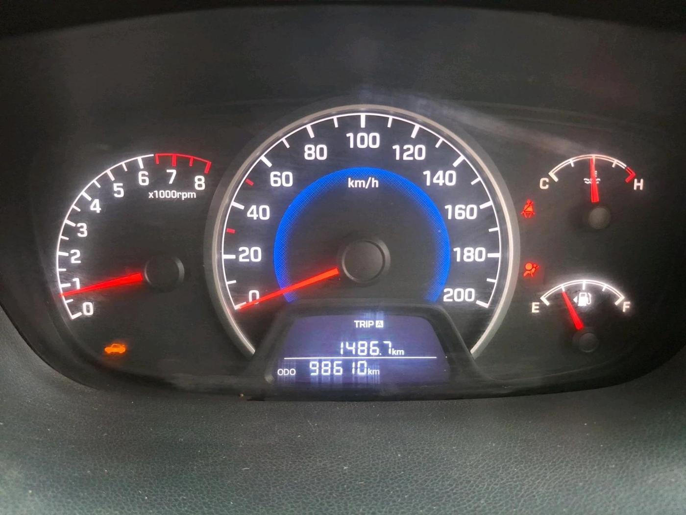 2019 Hyundai Grand i10 ASTA 1.2 KAPPA VTVT, Petrol, Manual, 98,610 km, interior