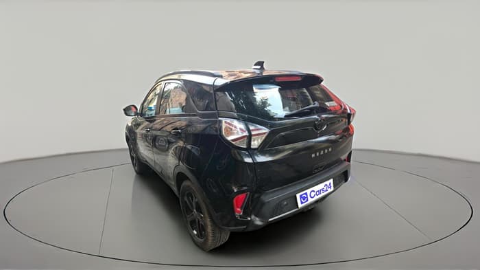 2023 Tata NEXON XZA PLUS LUX SUNROOF RED DARK PETROL, Petrol, Automatic, 13,473 km, exterior