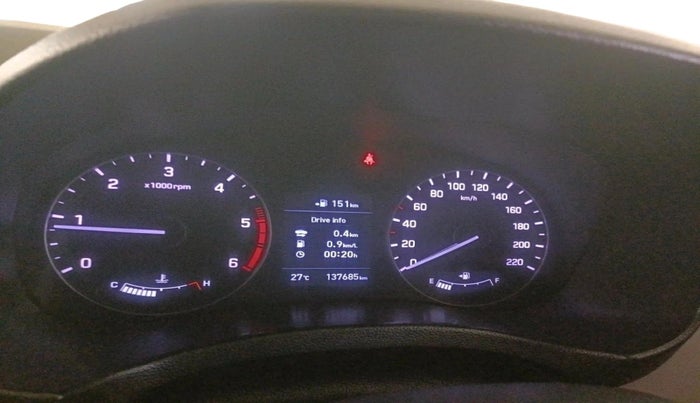 2018 Hyundai Creta SX (O) 1.6 DIESEL, Diesel, Manual, 1,37,685 km, interior