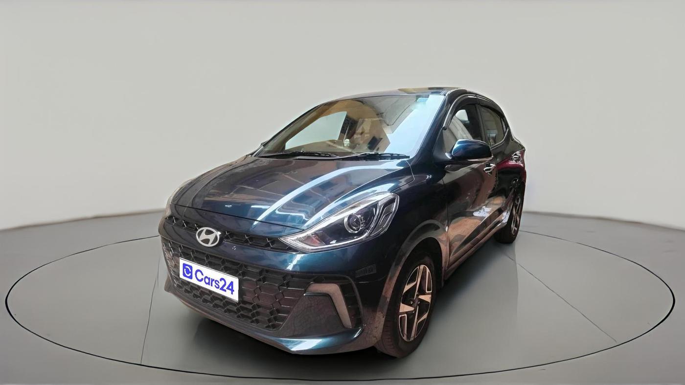 2023 Hyundai AURA SX PLUS 1.2 AMT, Petrol, Automatic, 26,101 km, exterior