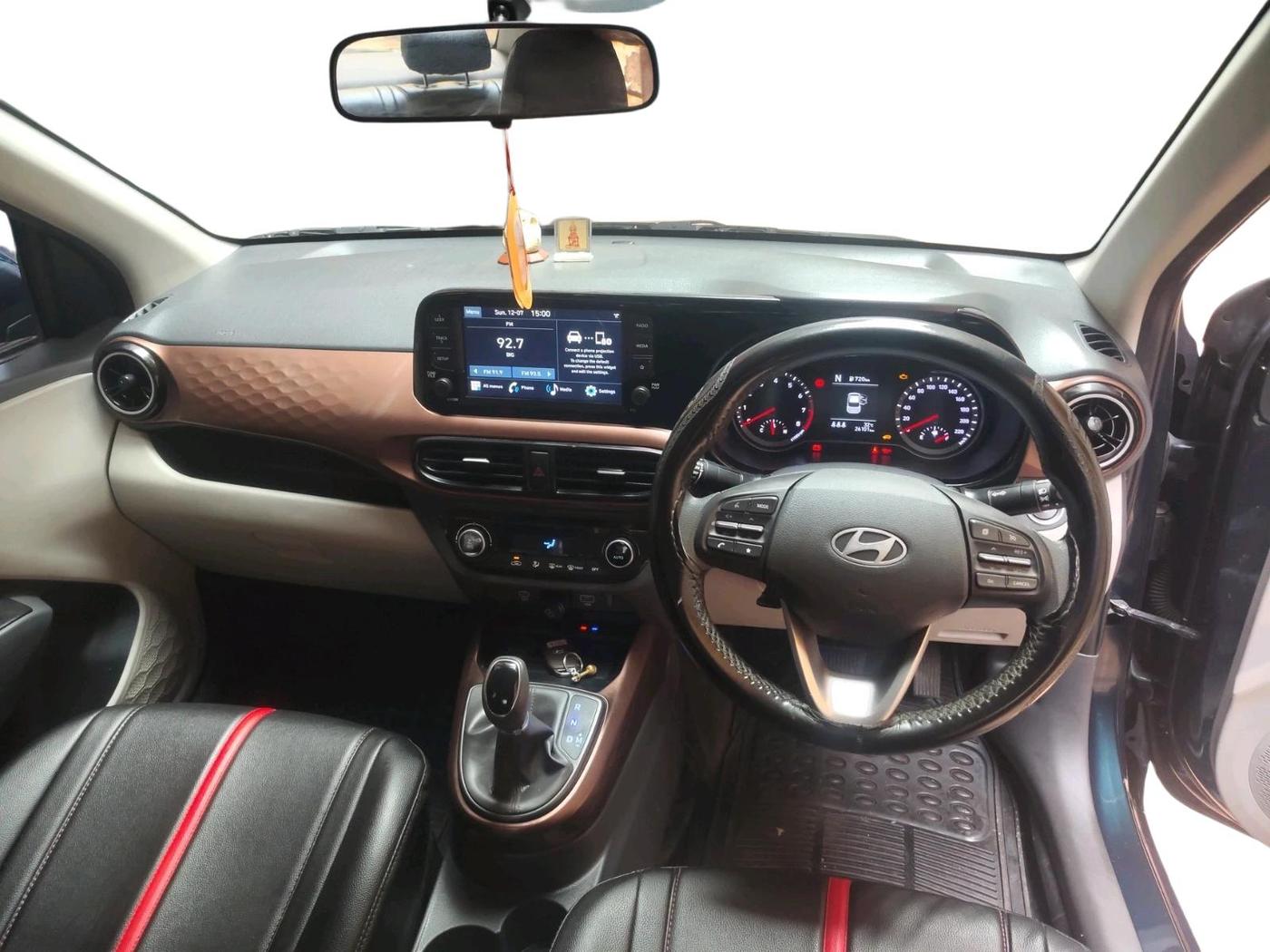 2023 Hyundai AURA SX PLUS 1.2 AMT, Petrol, Automatic, 26,101 km, interior