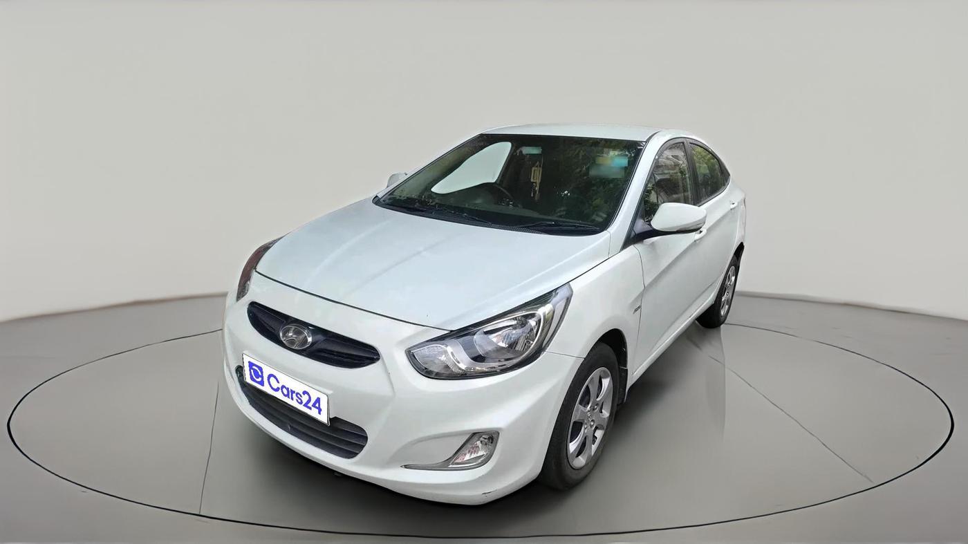 2012 Hyundai Verna FLUIDIC 1.6 CRDI EX, Diesel, Manual, 94,527 km, exterior