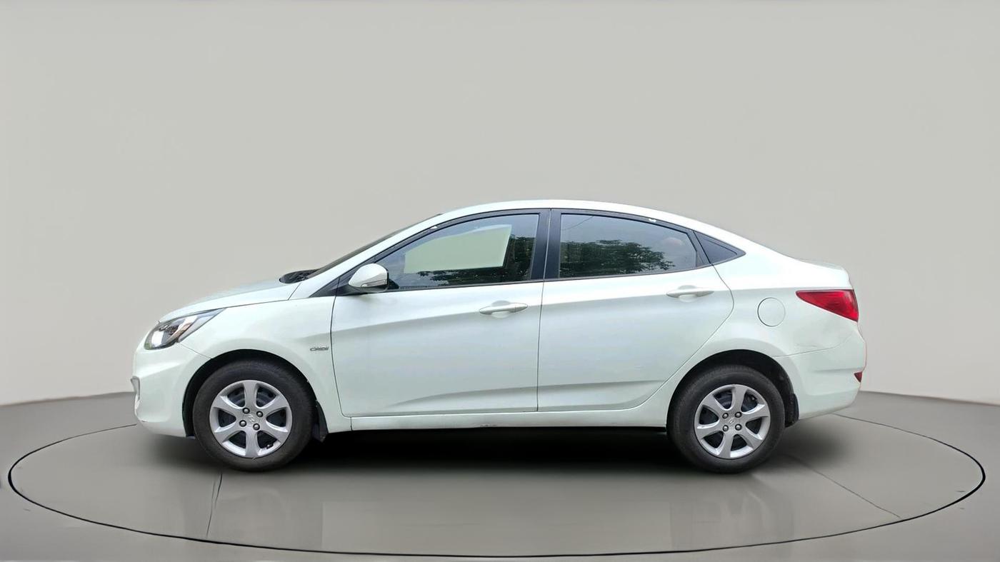 2012 Hyundai Verna FLUIDIC 1.6 CRDI EX, Diesel, Manual, 94,527 km, exterior