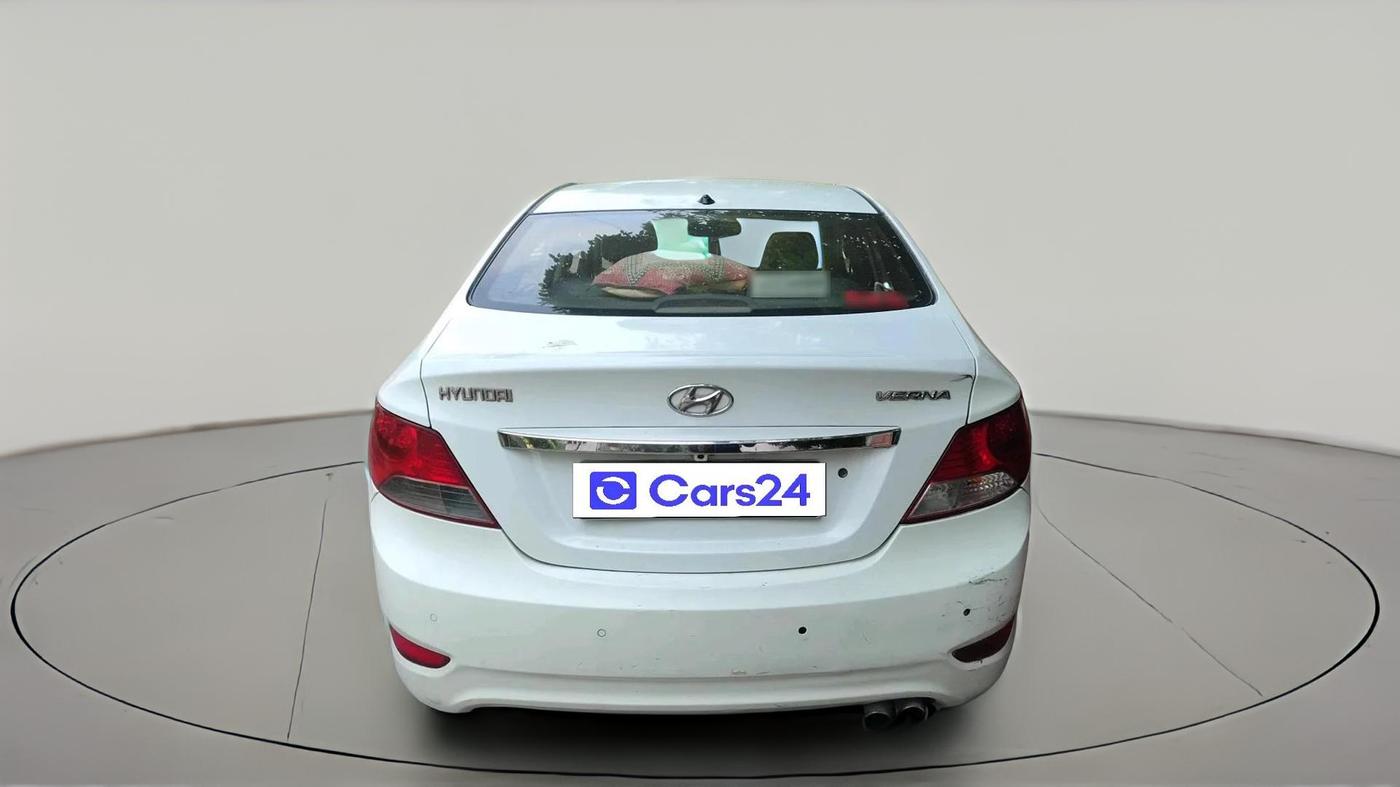 2012 Hyundai Verna FLUIDIC 1.6 CRDI EX, Diesel, Manual, 94,527 km, exterior
