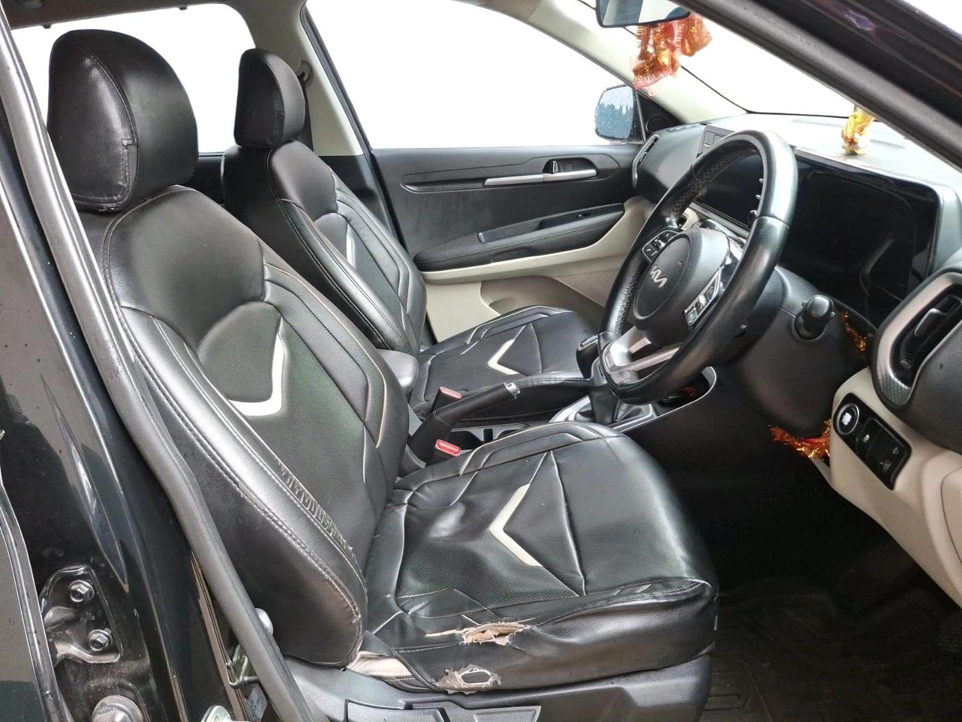 2022 KIA SONET HTX 1.0 IMT, Petrol, Manual, 48,807 km, interior