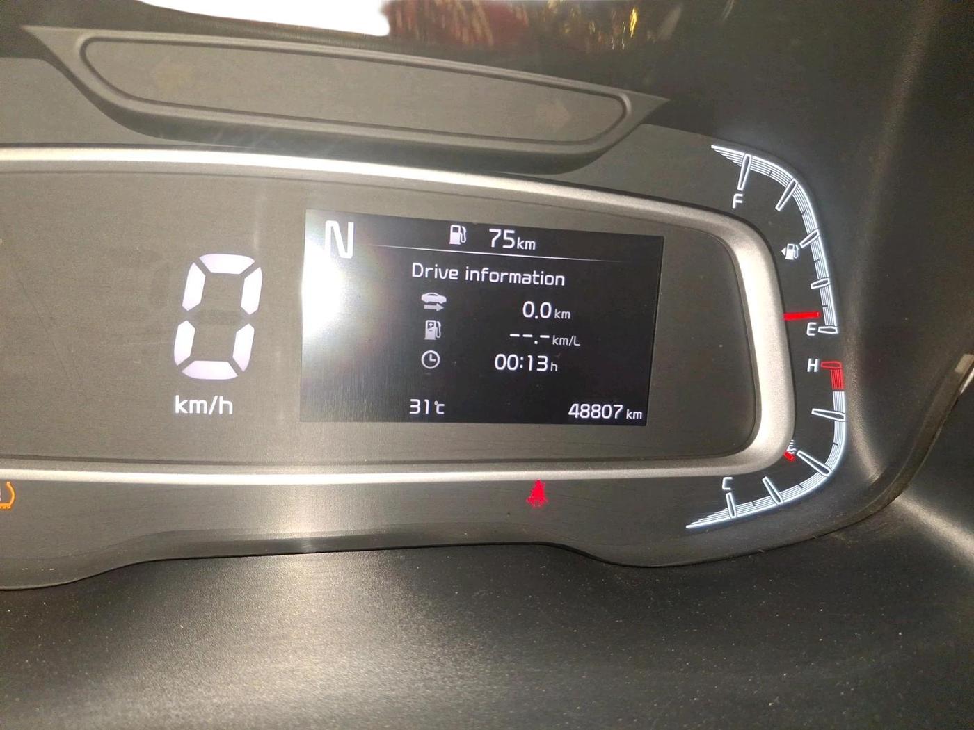 2022 KIA SONET HTX 1.0 IMT, Petrol, Manual, 48,807 km, interior
