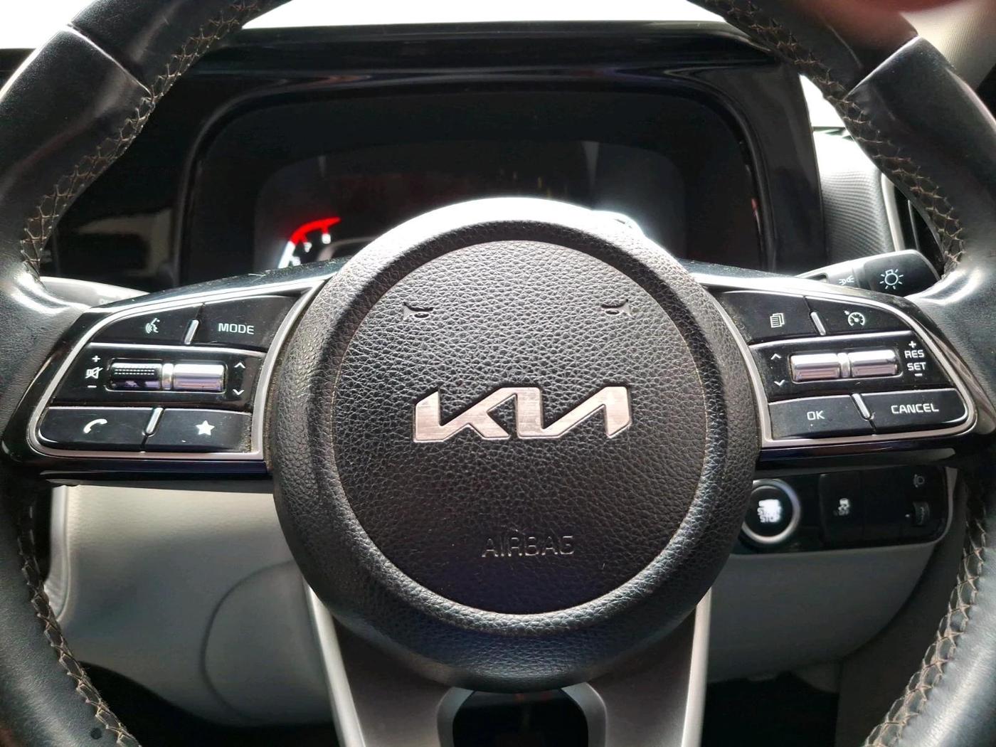 2022 KIA SONET HTX 1.0 IMT, Petrol, Manual, 48,807 km, interior