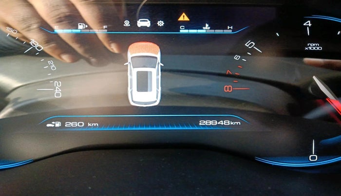 2020 MG HECTOR PLUS SHARP 1.5 PETROL TURBO HYBRID MT 6-STR, Petrol, Manual, 28,948 km, interior